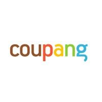 The logo of Coupang.